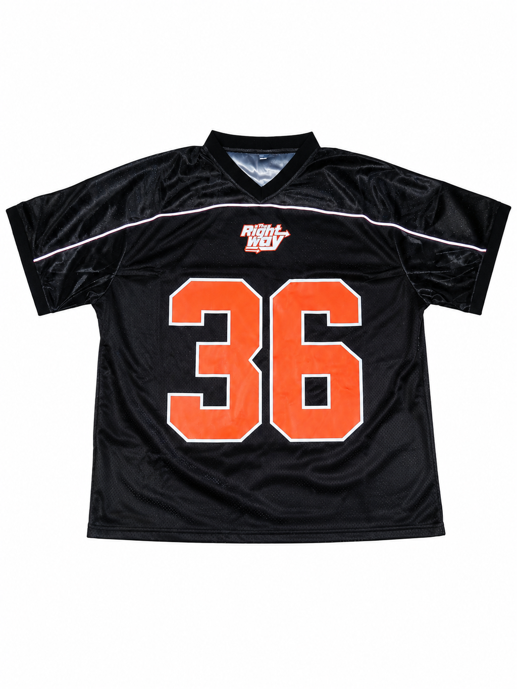 TRW BLACK & ORANGE JERSEY
